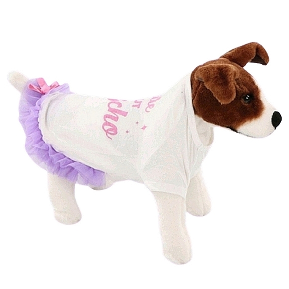 CUTE but PSYCHO ☆ ADORABLE DOGGO TUTU DRESS ☆ NWT - Picture 2 of 7